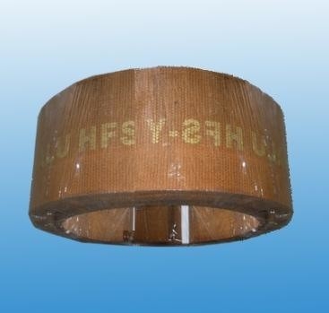 Non-asbestos woven brake lining rolls For Ship Machinery anchor winch windlass brake band