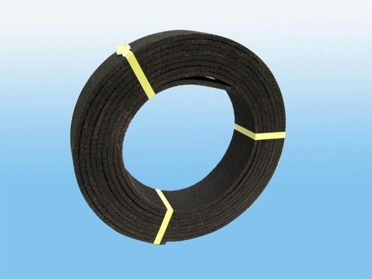 Non-asbestos woven brake lining rolls For Ship Machinery anchor winch windlass brake band
