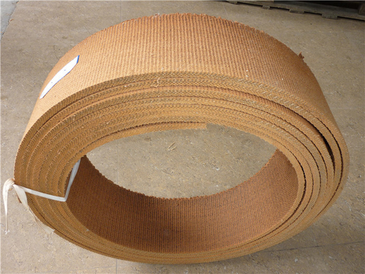 Good Softness Non Asbestos Woven Brake Lining High Temperature Resistance