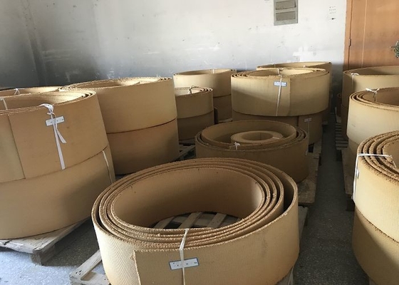 Customized Width Crane Brake Liner Material Good Shock Resistance