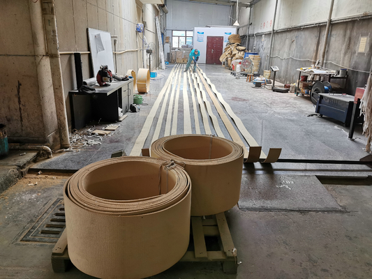 Brown Asbestos Free Woven Brake Roll Lining For Windlass Winch Anchor