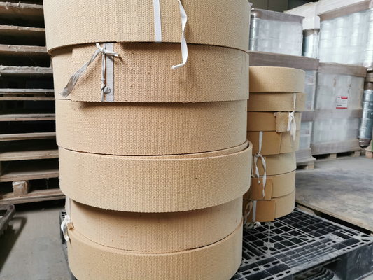 Non-asbestos Woven Brake Lining Rolls Ship Winch Brake Lining dock crane brake lining