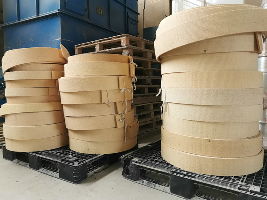 Oil Resistant Flexible Asbestos Free Woven Brake Lining Roll