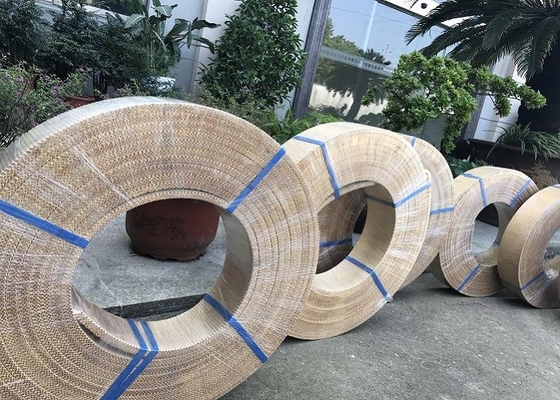 Windlass Woven Brake Lining Viscose Fiber With Brass Wire Inside