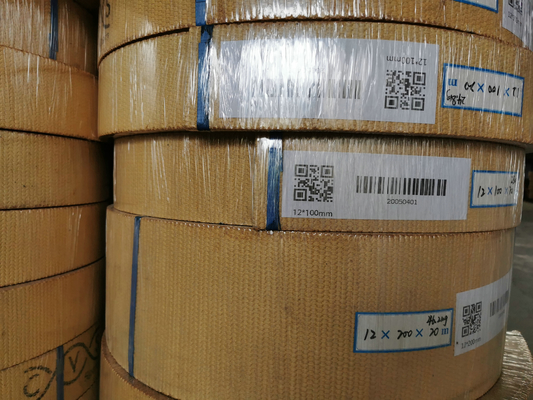 Resin Non Asbestos Woven Brake Lining For Windlass Tractors Power Generator