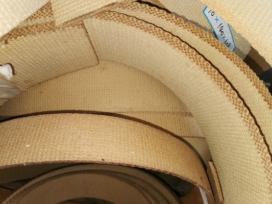 Non-asbestos Woven Brake Lining Rolls Ship Winch Brake Lining dock crane brake lining